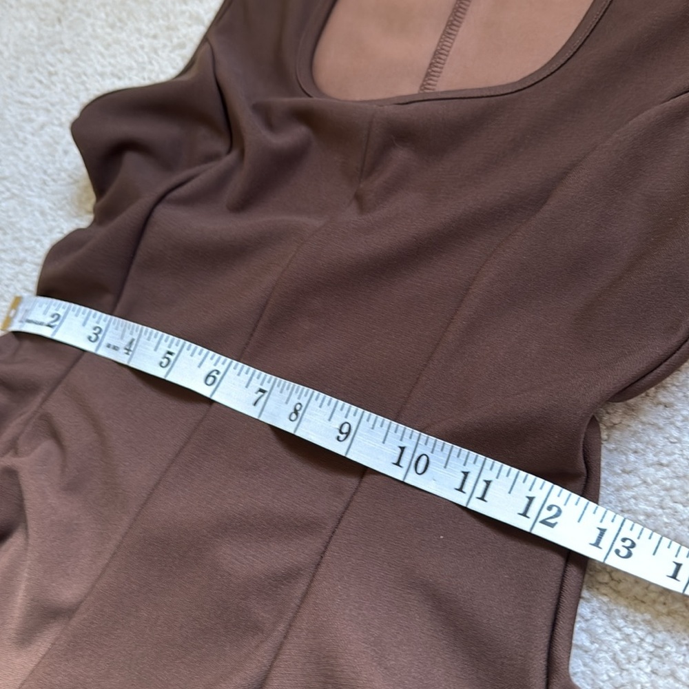 ANCOSTI Square neck fit and flare dress - Picture 4 of 7